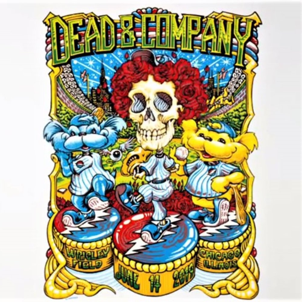 Dead & Company CD Soundboards (3-CD) ~ Wrigley, Chicago, IL 6/15/19 ~ Brand New!